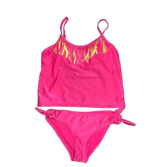 Sugar & Jade Fringe Tankini Swimsuit - Picture 2 of 6